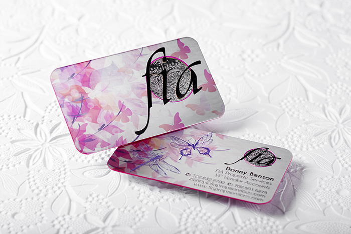cold foil foil colored edges