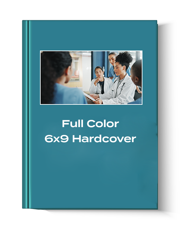 full 6x9 custom hardcover book