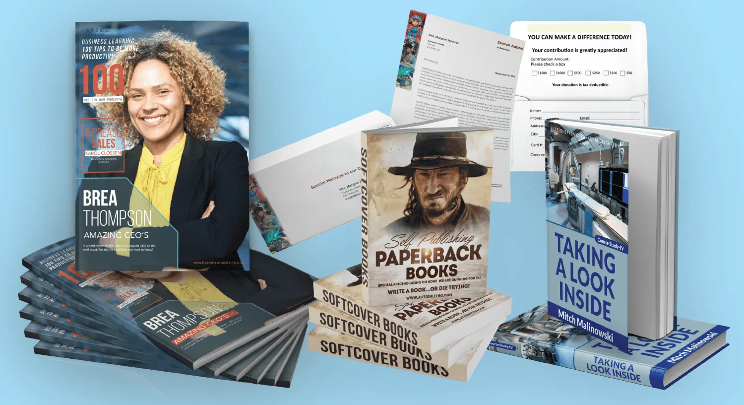 Book printing services