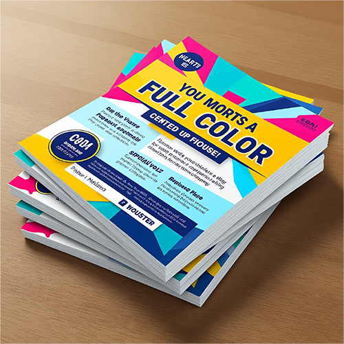 double side flyer sample